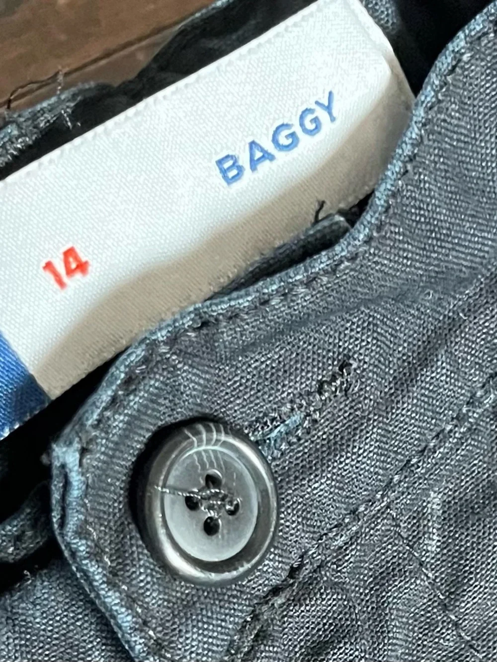 Old Navy Kids Cargo Pants in Black and Cream